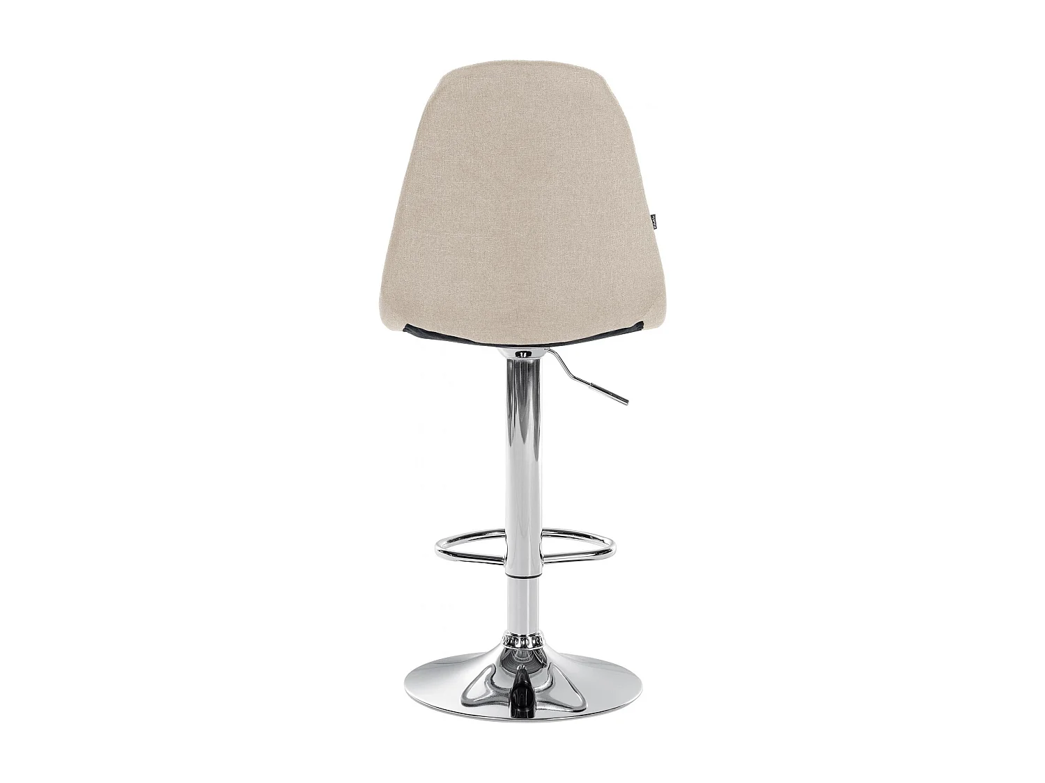 Tabouret de bar - Métal - Crème - Elmore
