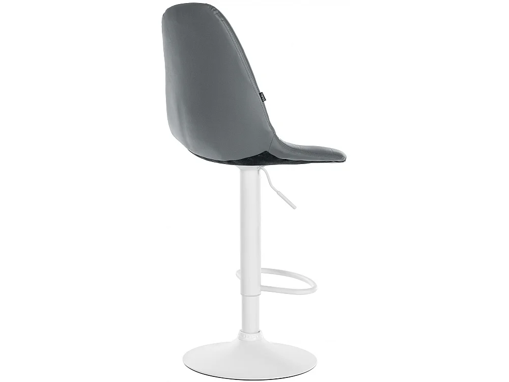 Tabouret de bar - Métal - Gris - Elmore