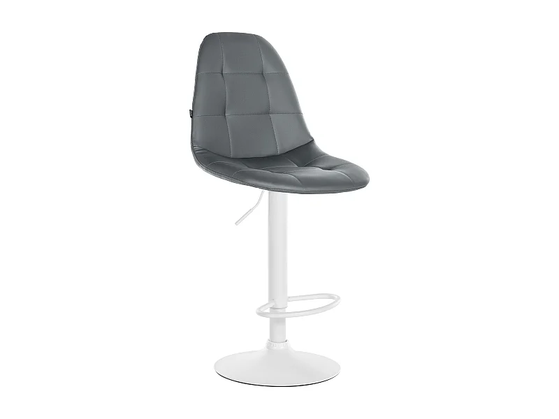 Tabouret de bar - Métal - Gris - Elmore