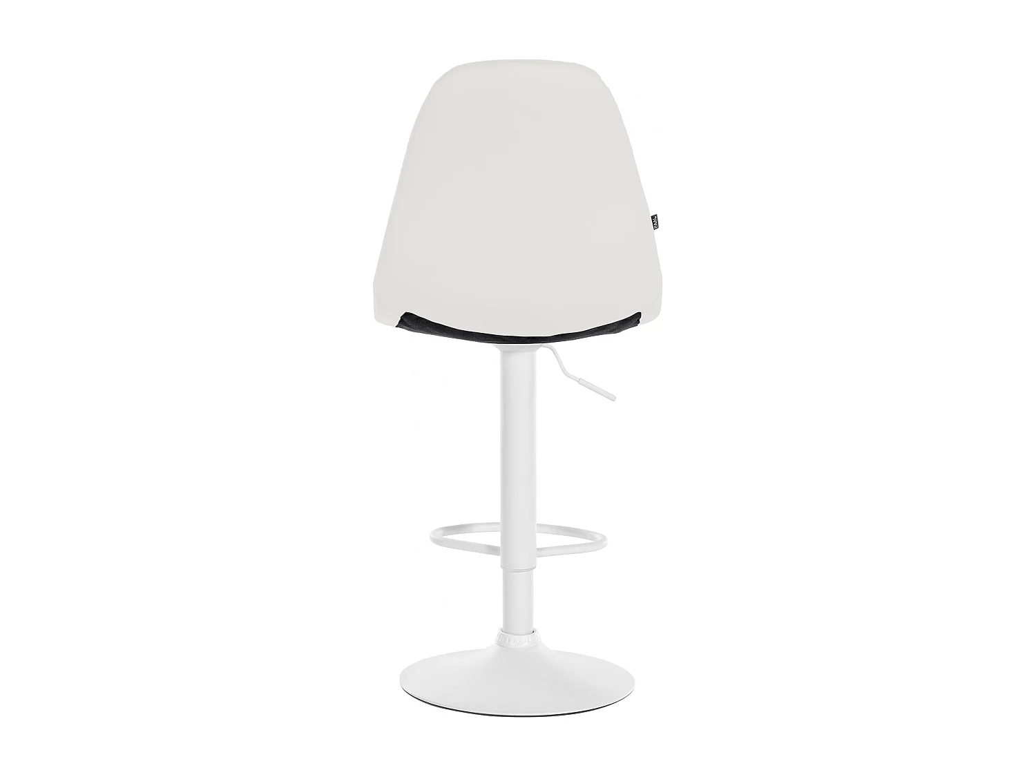 Tabouret de bar - Métal - Blanc - Elmore