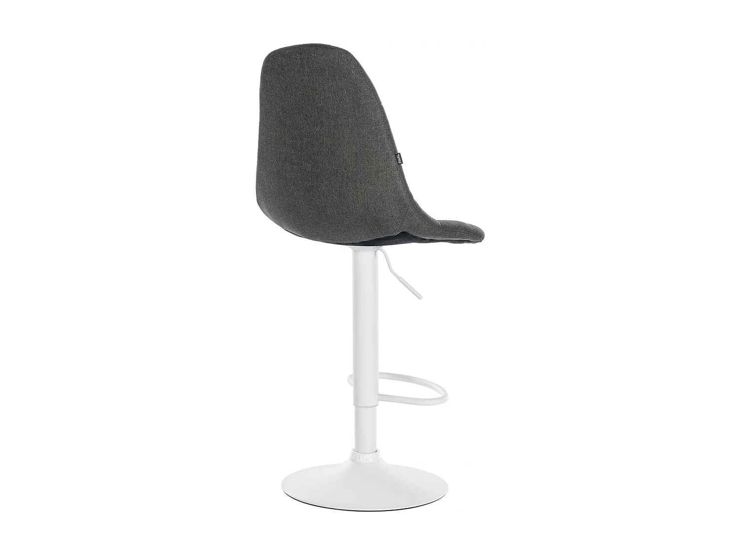 Tabouret de bar - Métal - Gris foncé - Elmore