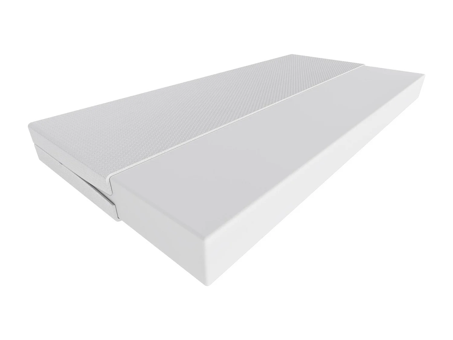 Matelas 70x140 enfant, 7 cm h2, mousse respirante, housse hypoallergénique lavable, double face, certifié oeko-tex 100