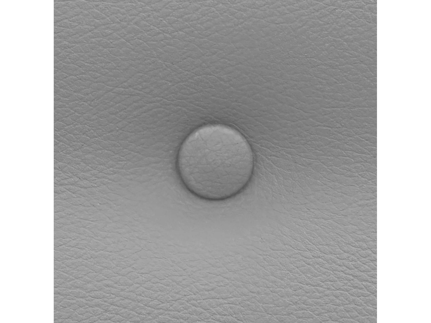 DHOME Tête de Lit en Similicuir avec 3 Rangées de Boutons Entrelacées Tête de Lit Rembourrée de Luxe (Gris Clair, 160cm)