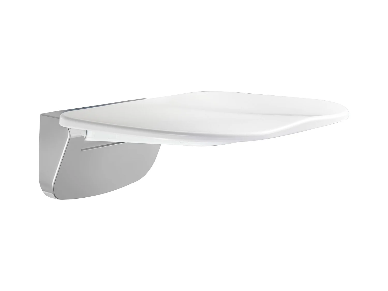 Siège de Douche SucceBuy Siège de Douche Pliant 34.5cm x 32.5cm Fixation Murale 450 lb