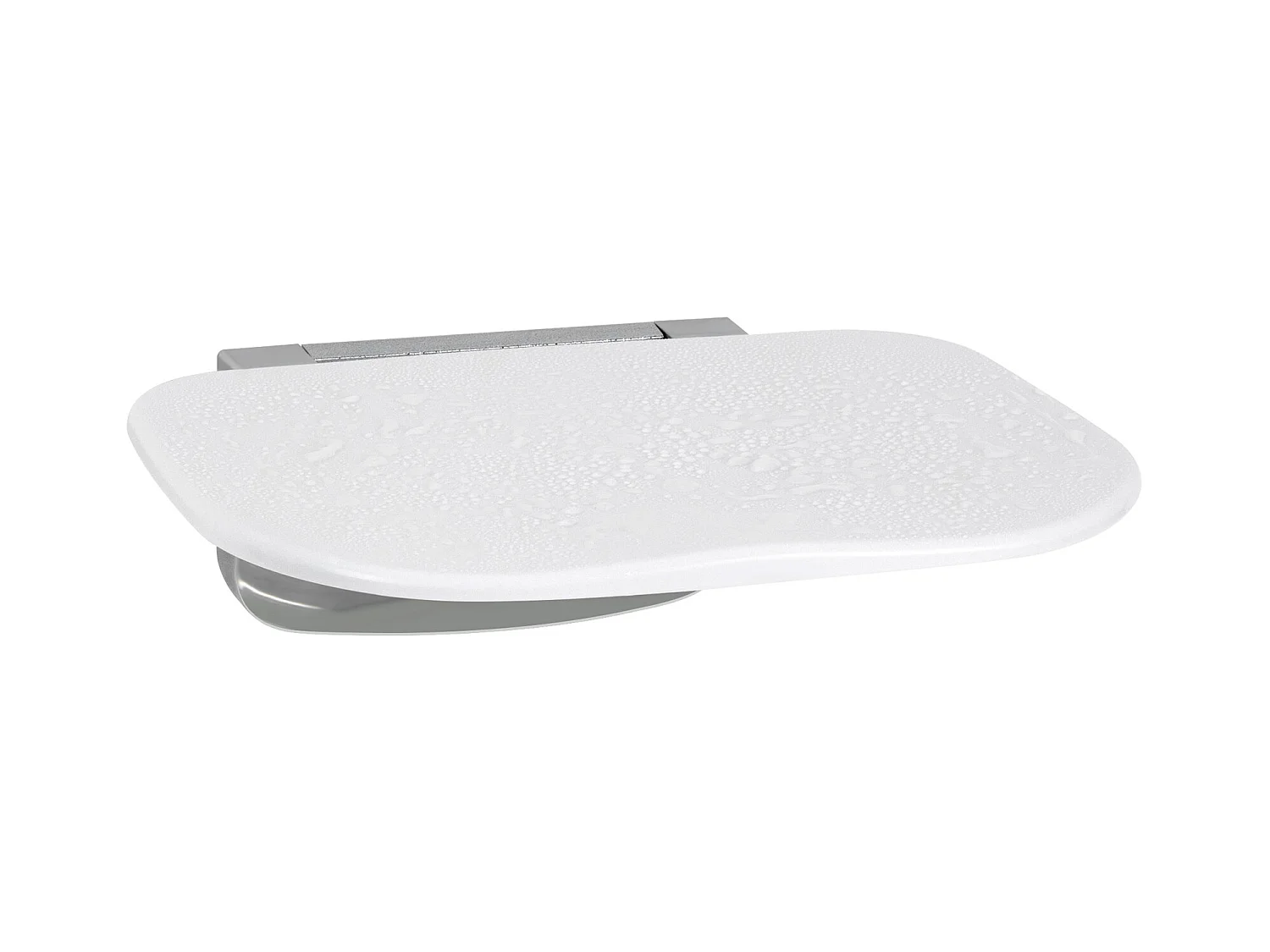 Siège de Douche SucceBuy Siège de Douche Pliant 34.5cm x 32.5cm Fixation Murale 450 lb