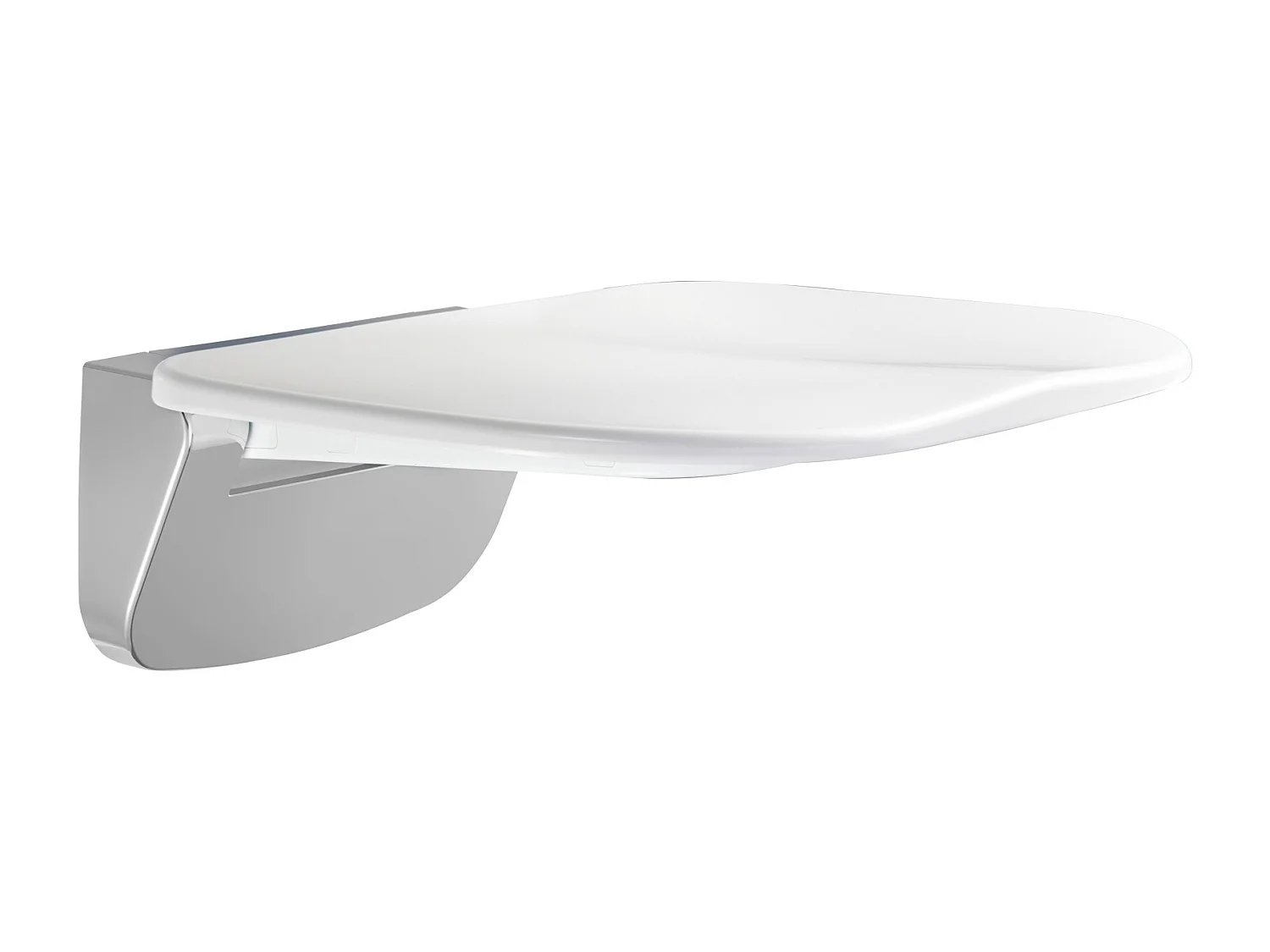 Siège de Douche SucceBuy Siège de Douche Pliant 34.5cm x 32.5cm Fixation Murale 450 lb