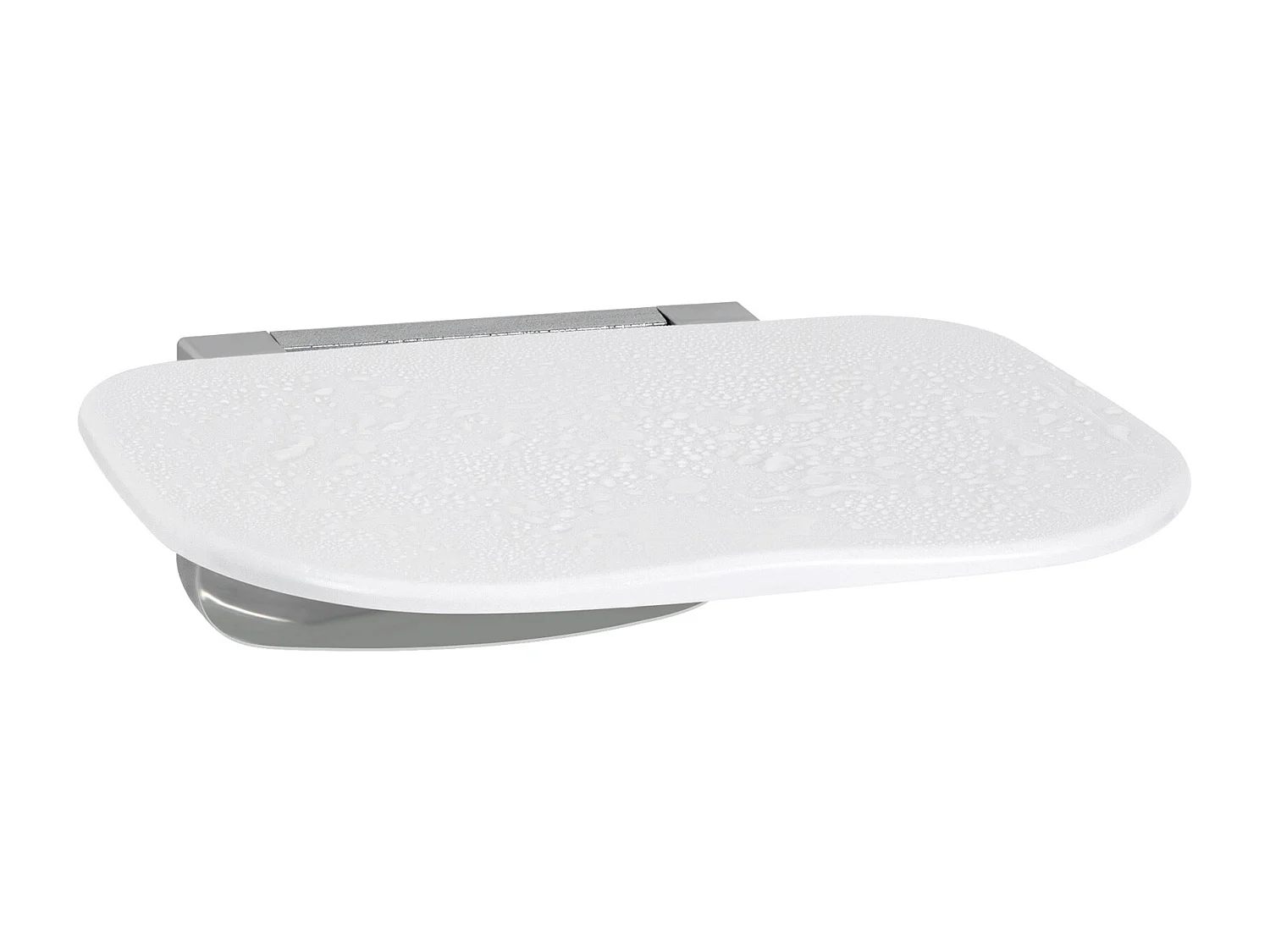 Siège de Douche SucceBuy Siège de Douche Pliant 34.5cm x 32.5cm Fixation Murale 450 lb