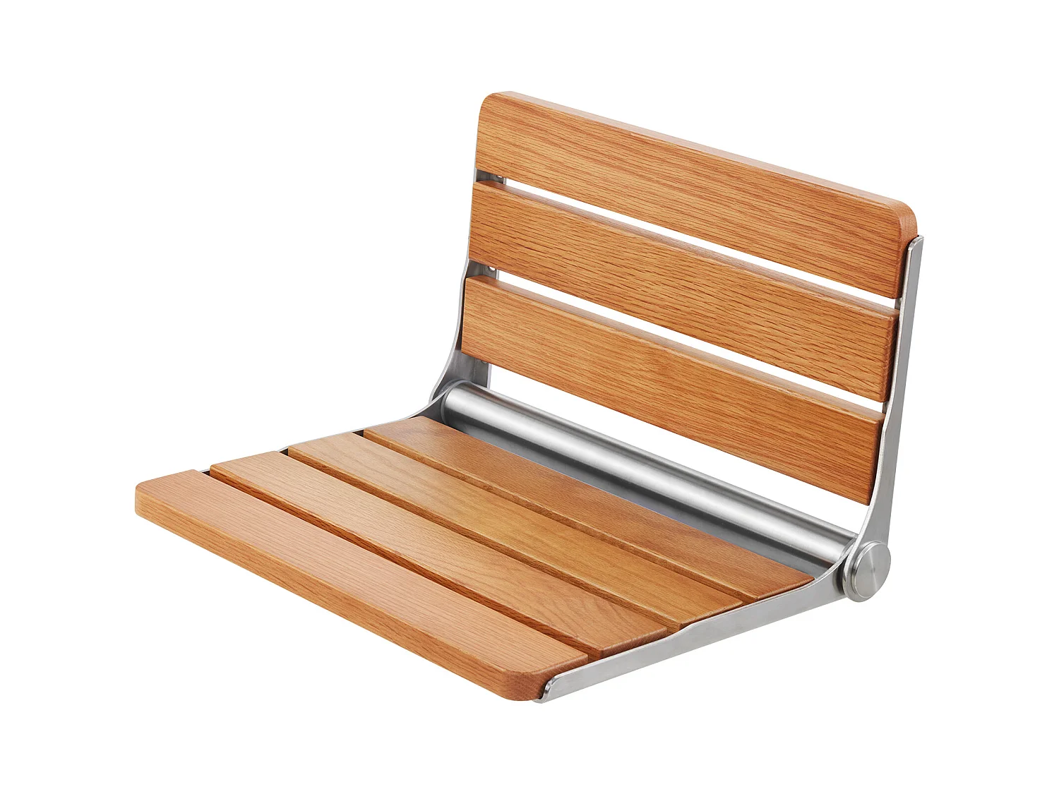 Siège de Douche SucceBuy Siège de Douche Pliable en Chêne 40.8cm x 34cm Mural 440 lb