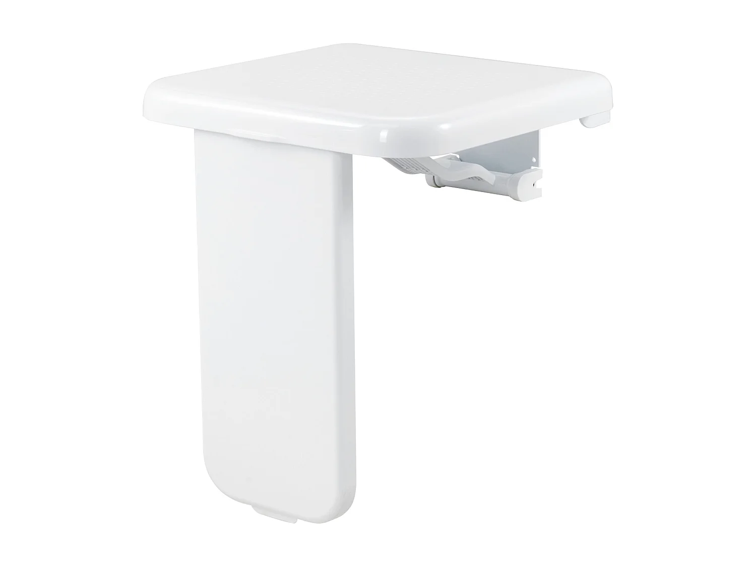 Siège de Douche SucceBuy Siège de Douche Pliable en ABS 39.8cm x 42.4cm Fixation Murale 440 lb