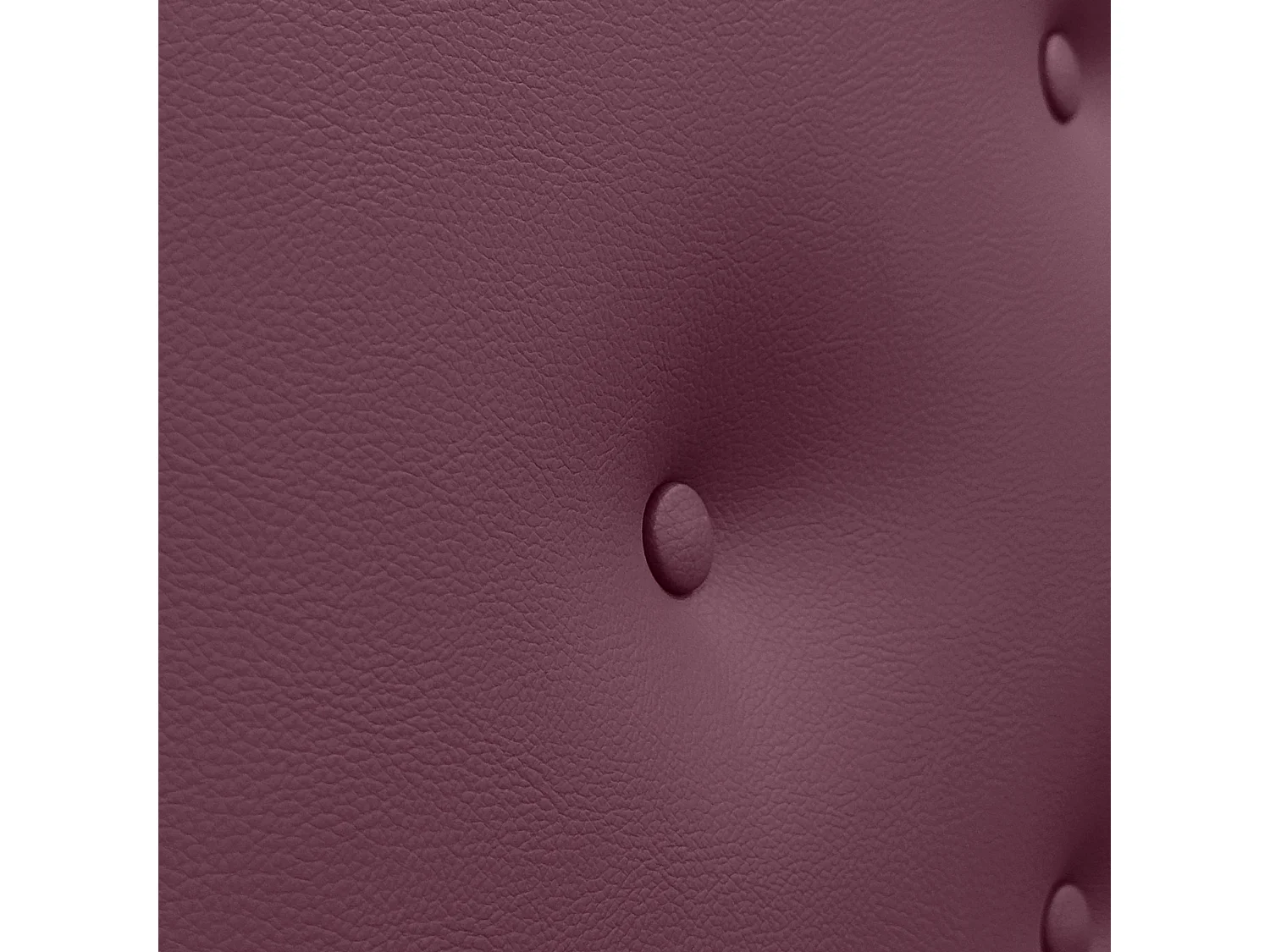 DHOME Tête de Lit en Similicuir avec 3 Rangées de Boutons Entrelacées Tête de Lit Rembourrée de Luxe (Bordeaux, 90cm)