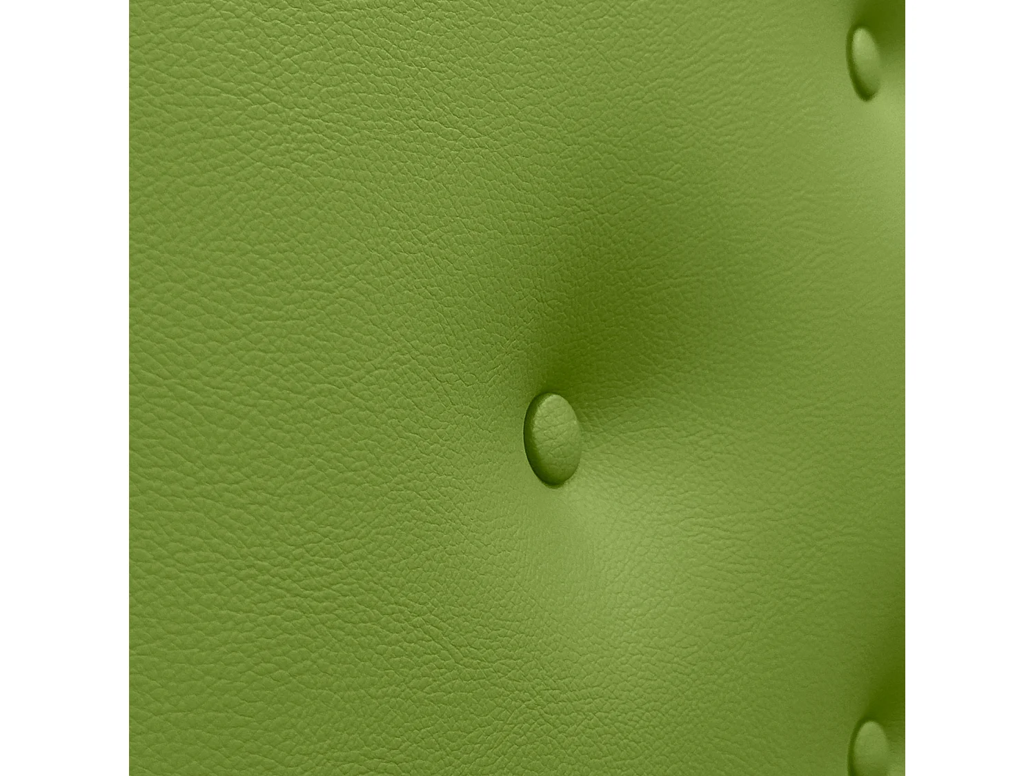 DHOME Tête de Lit en Similicuir avec 3 Rangées de Boutons Entrelacées Tête de Lit Rembourrée de Luxe (Vert, 210cm (2 pièces))