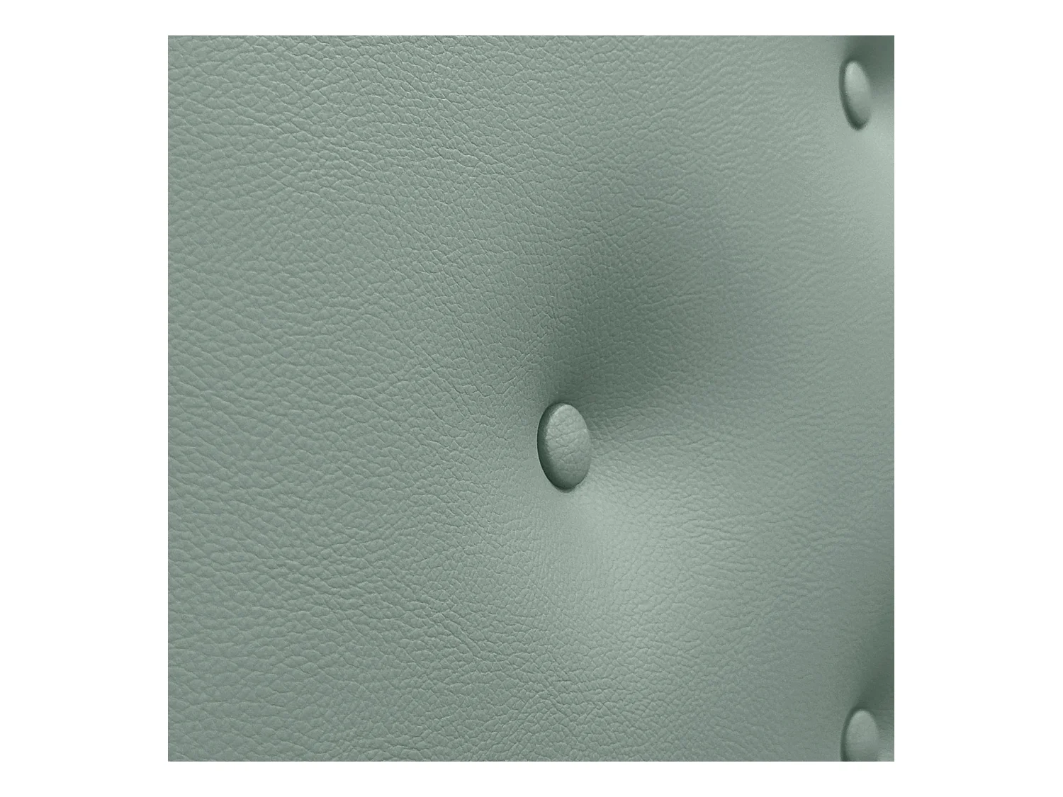 DHOME Tête de Lit en Similicuir avec 3 Rangées de Boutons Entrelacées Tête de Lit Rembourrée de Luxe (Vert Agua, 180cm (2 pièces))