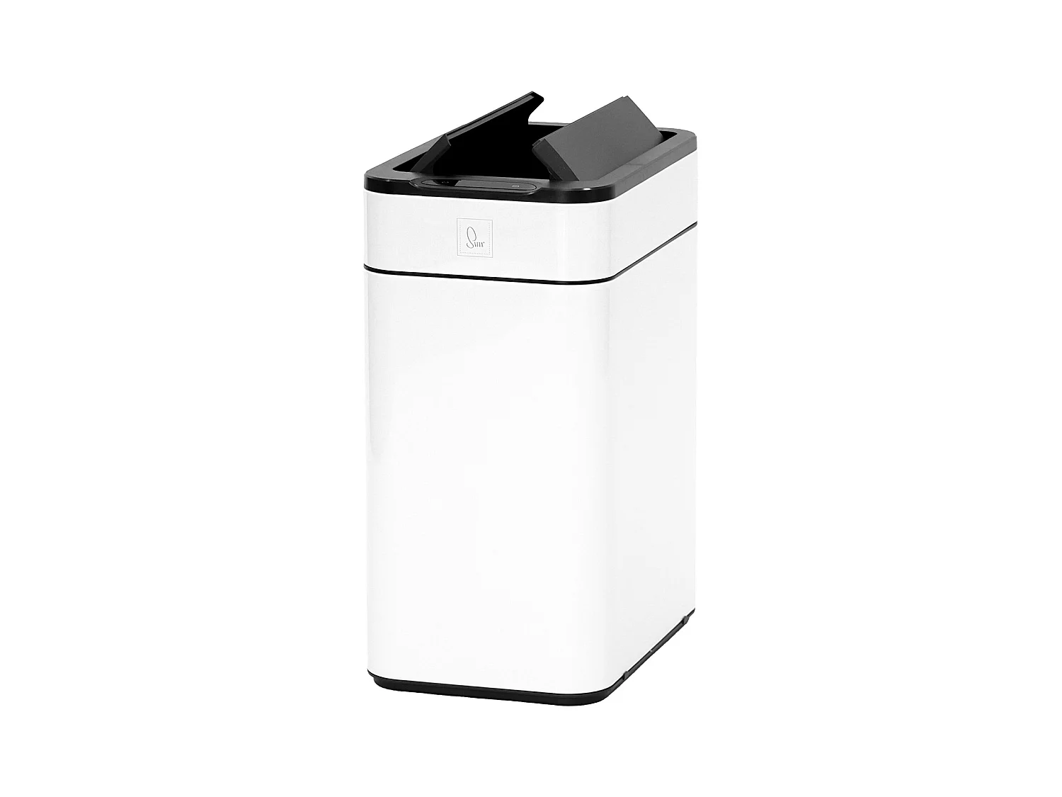 SVITA SE50L Poubelle à capteur Poubelle de cuisine Poubelle automatique Blanc