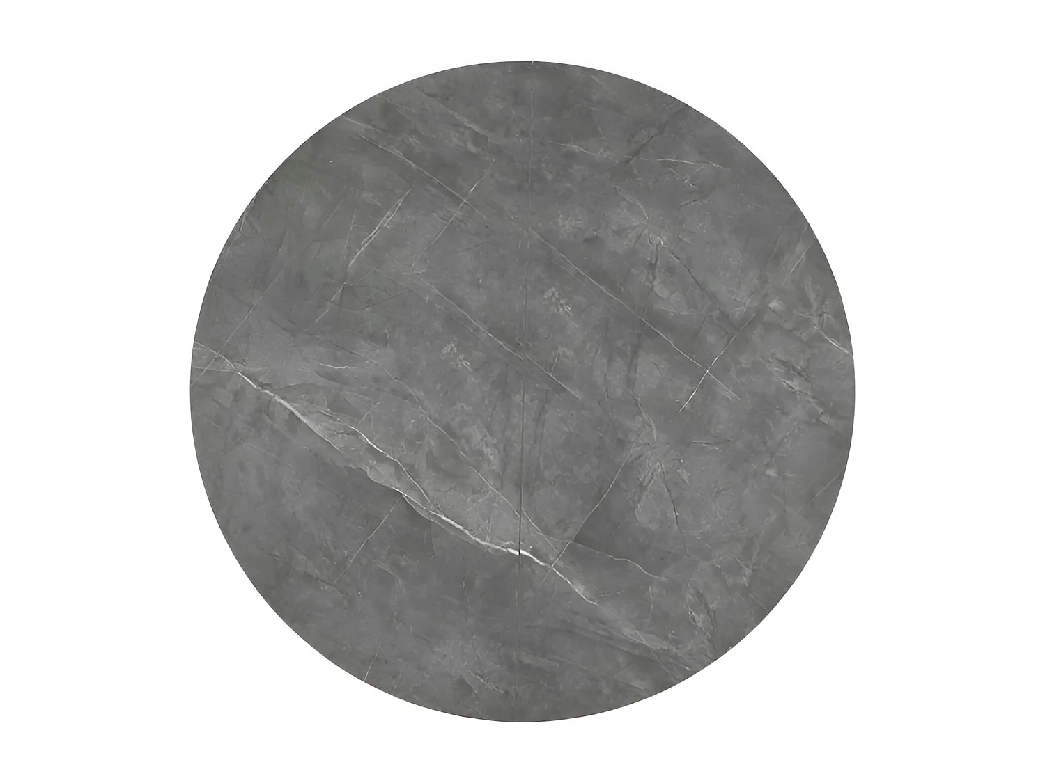 Tavolo da pranzo Angel (o160x75)/Ceramica/Rotondo/Antracite