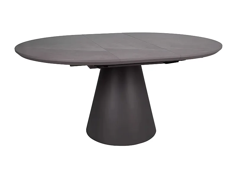 Table à manger Angel (Ø160x75)/Céramique/Ronde/Anthracite