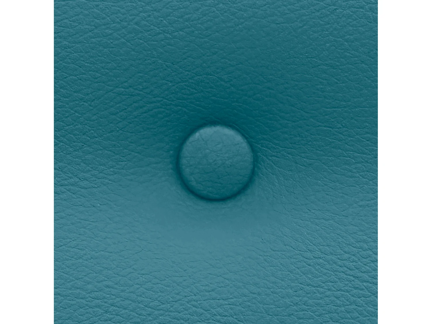 DHOME Tête de lit en simili cuir avec 3 rangées de boutons entrelacés Tête de lit rembourrée pour lit de luxe (Turquoise, 145cm)