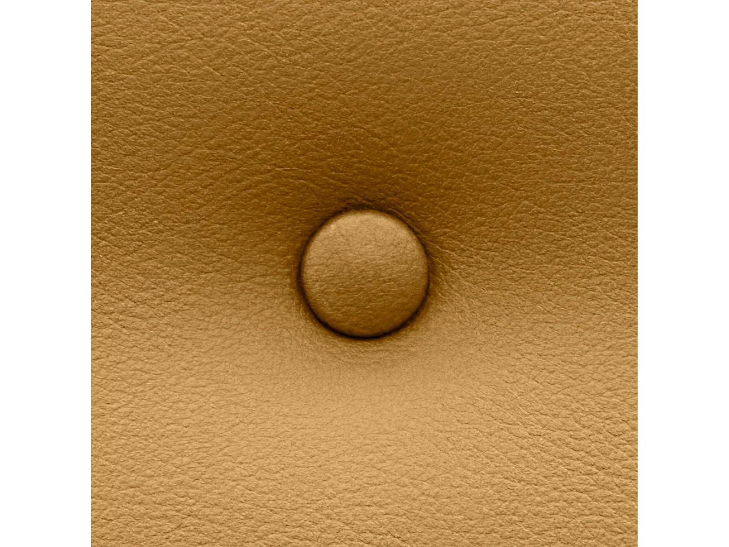 DHOME Kopfteil aus Kunstleder mit 3 versetzten Knopf-Reihen, luxuriös gepolstertes Bettkopfteil (Gold, 220cm (2-teilig))