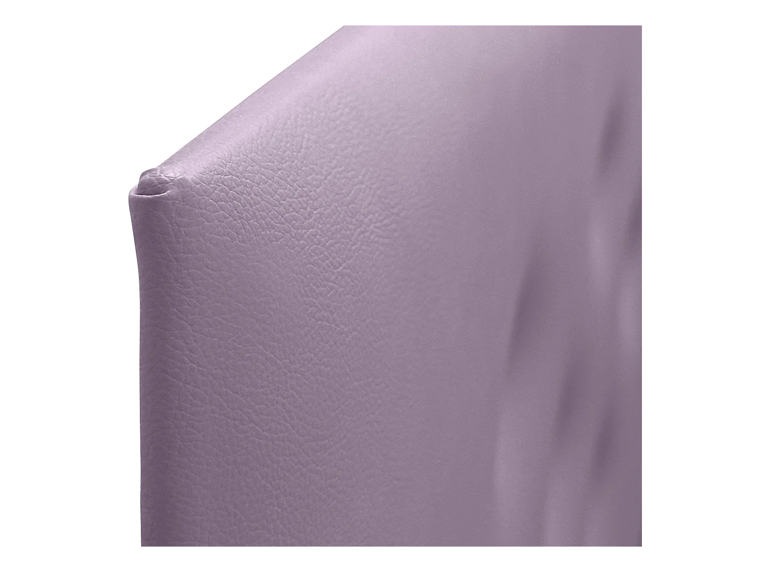 DHOME Tête de Lit en Similicuir avec 3 Rangées de Boutons Entrelacées Tête de Lit Rembourrée de Luxe (Lilas, 160cm (2 pièces))