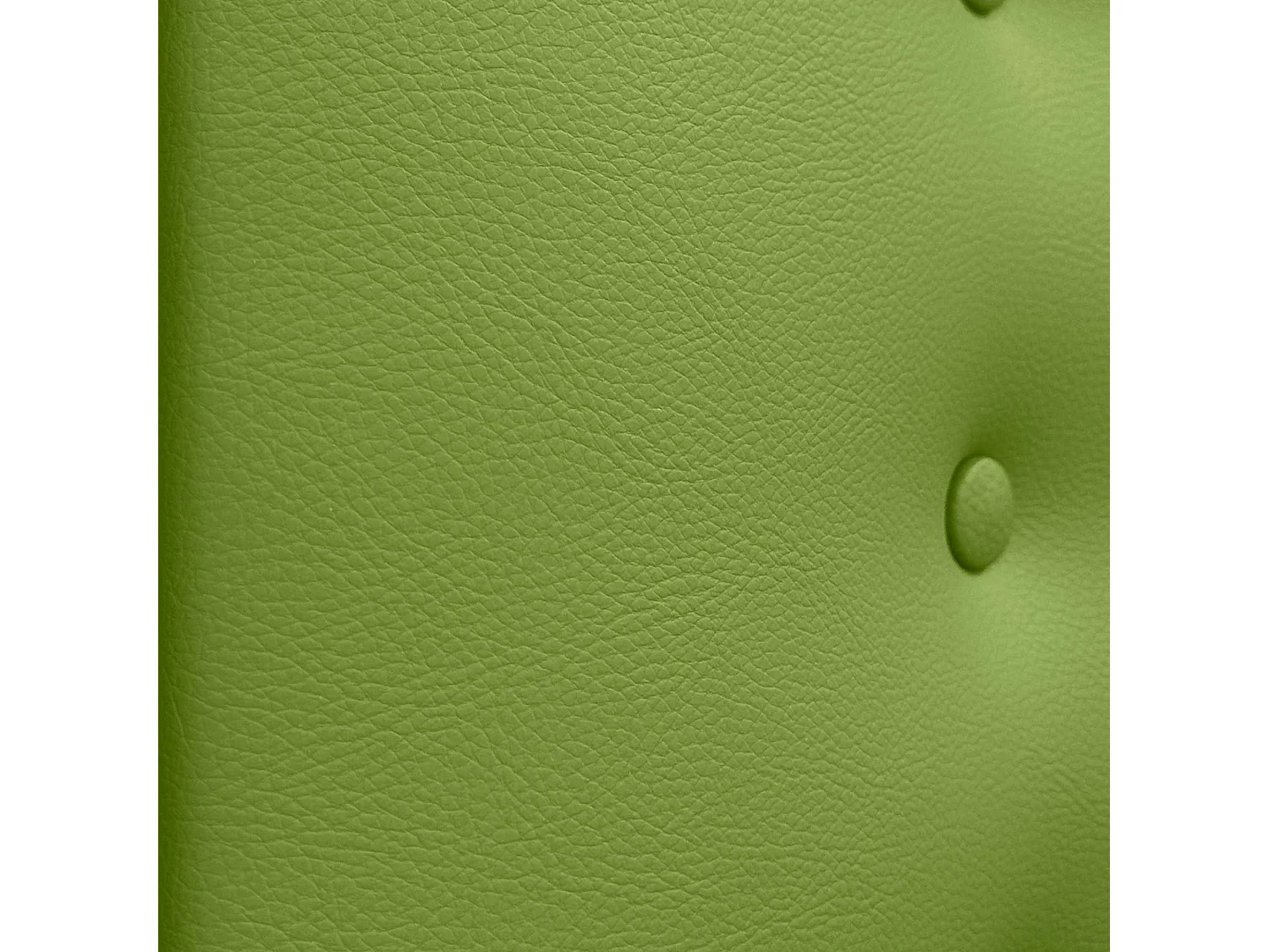 DHOME Tête de lit en simili cuir avec 3 rangées de boutons Tête de lit rembourrée pour lit de luxe (Vert, 160cm)