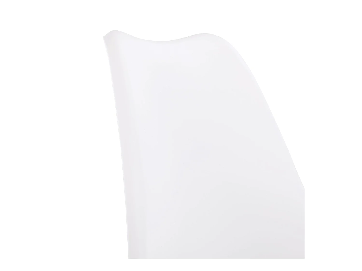 6× chaises de salle à manger design contemporain scandinave-blanc