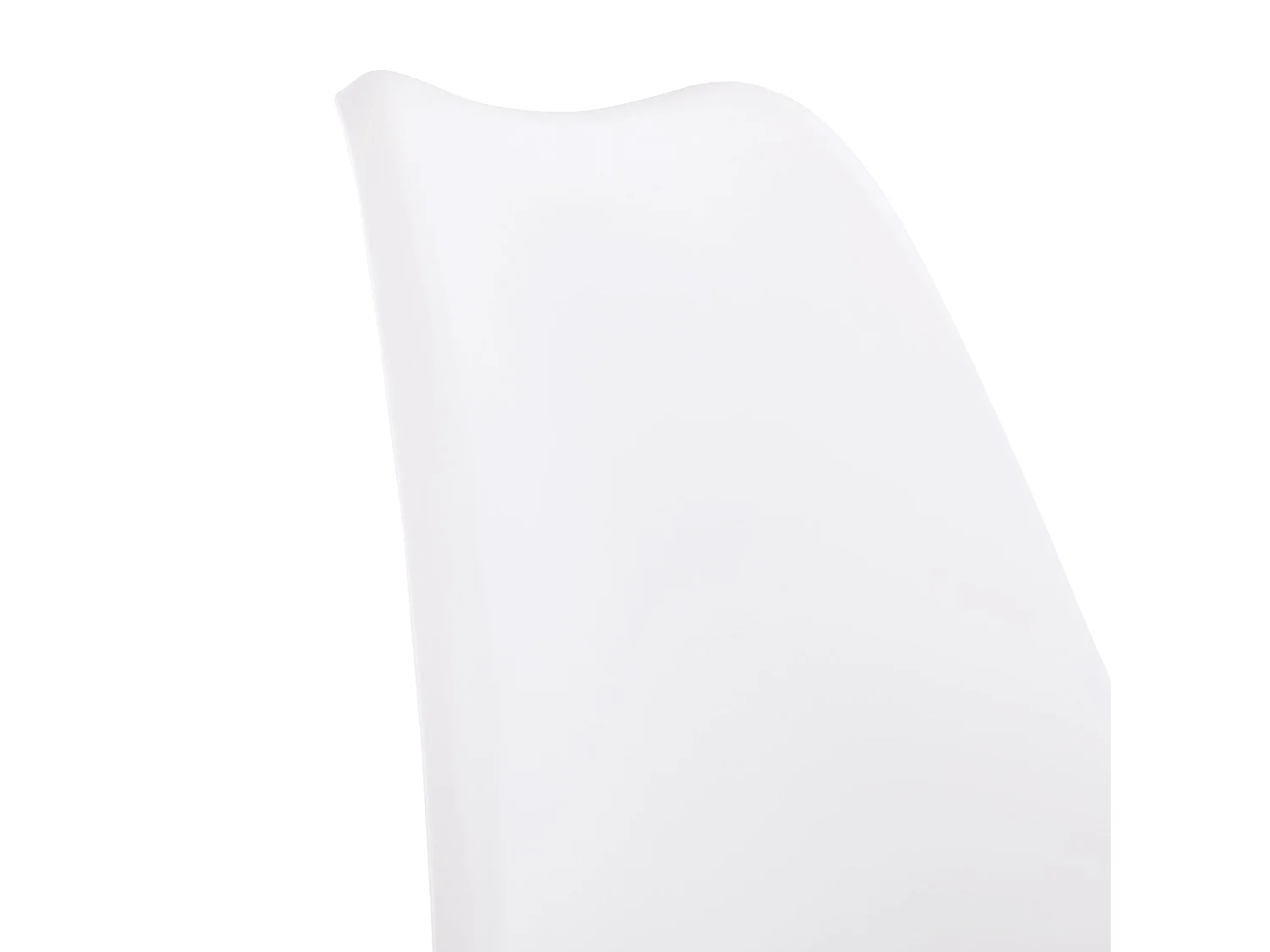 6× chaises de salle à manger design contemporain scandinave-blanc