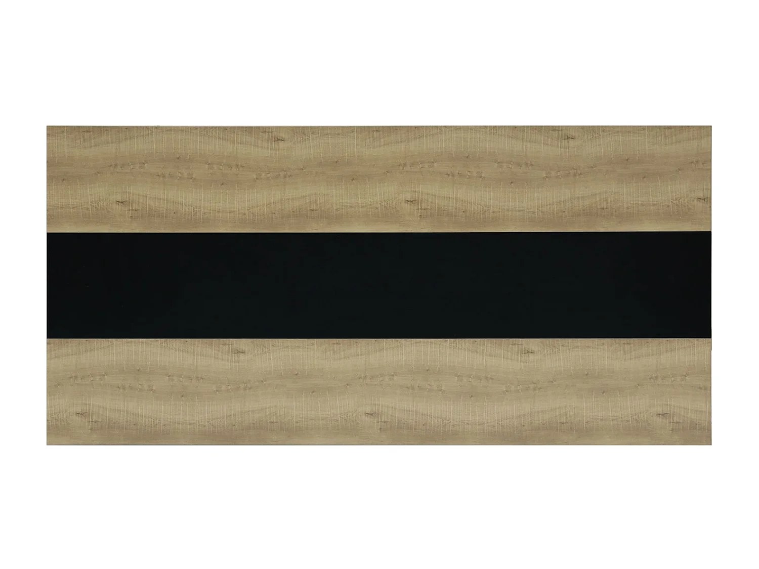 Table de salle à manger avec 160 × 80 × 75 cm - Noir