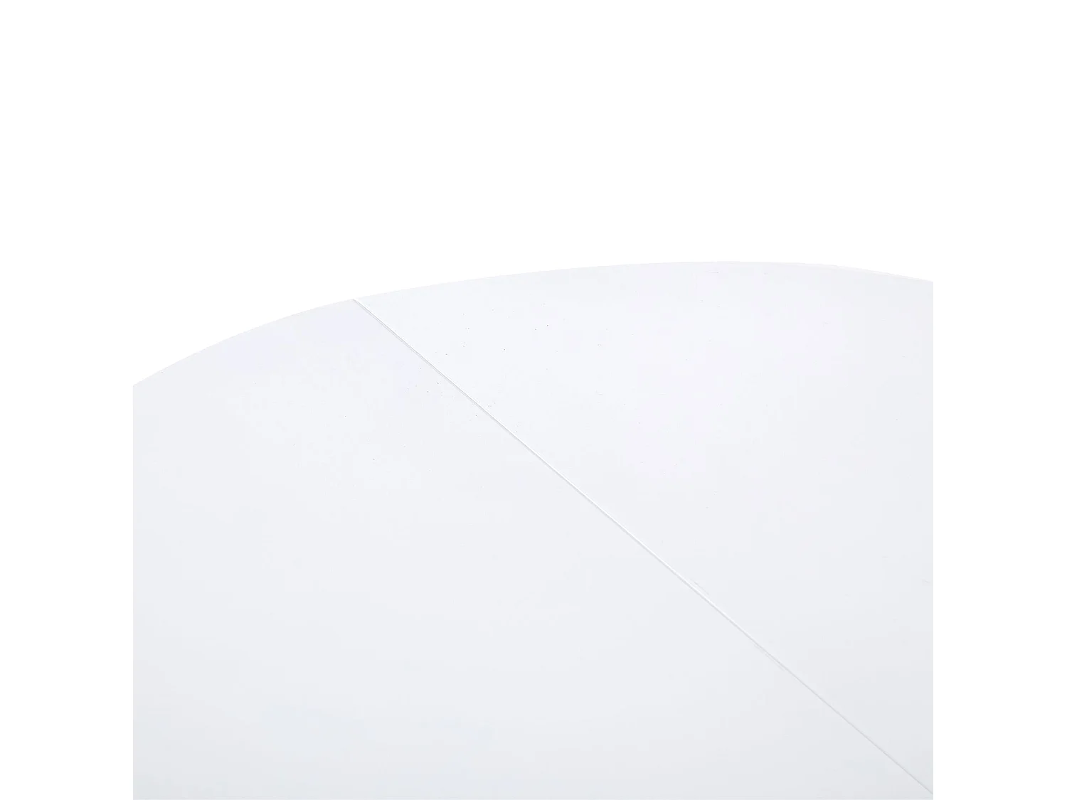 Table à Manger Nordique Style - Petite Table Ronde pour Balcon - Blanc