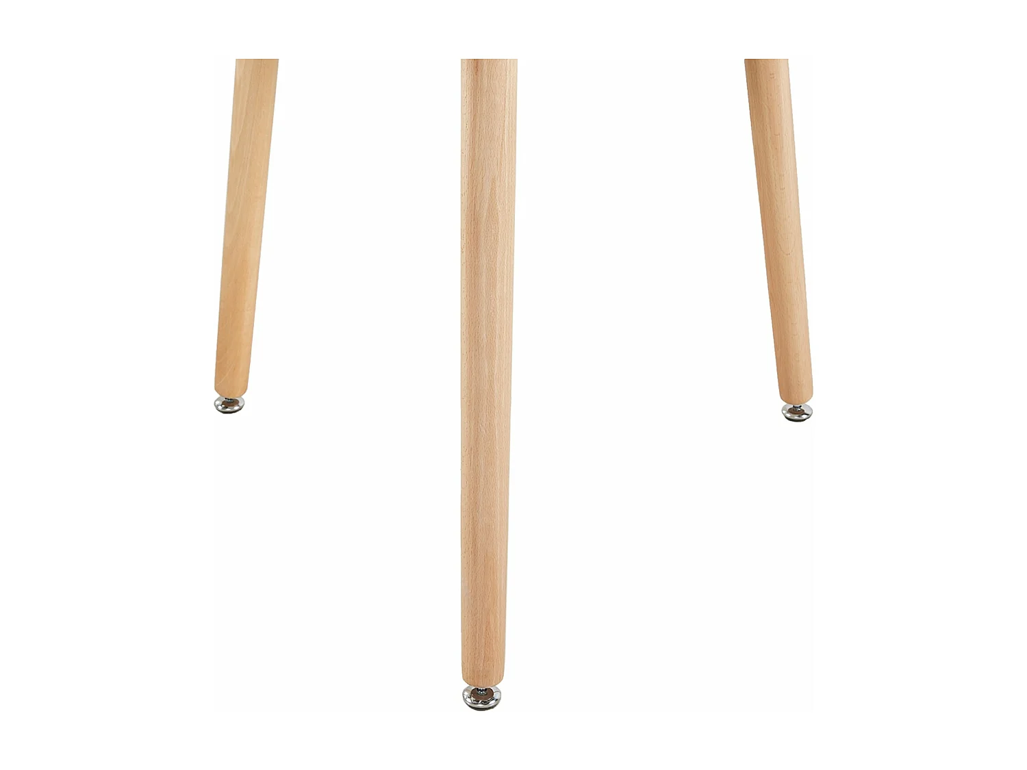 Table à Manger Ronde Scandinave en Bois de Hêtre Massif laqué - 80 x 70 cm - Blanche