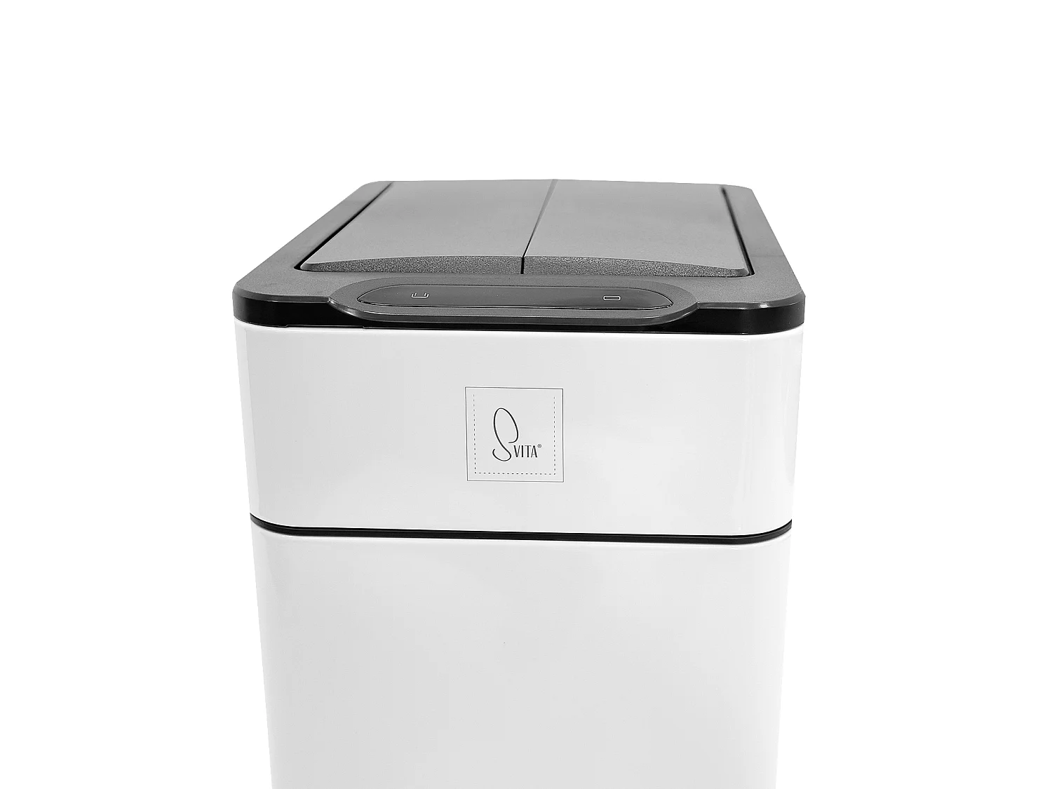 SVITA SE40L Poubelle à capteur Poubelle de cuisine Poubelle automatique Blanc