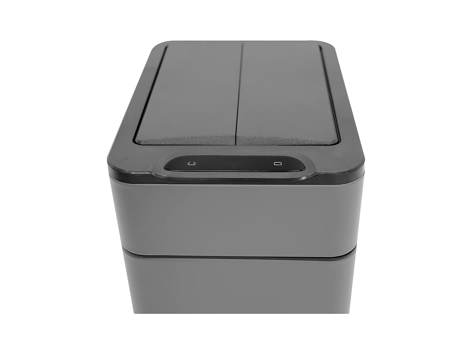 SVITA SE40L Poubelle à capteur Poubelle de cuisine Poubelle automatique Gris