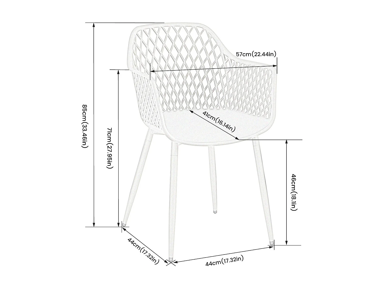 Ensemble table et 2 chaises, fauteuils lounge avec accoudoirs et pieds en métal, chaises de cuisine pour bureau, cuisine, noir