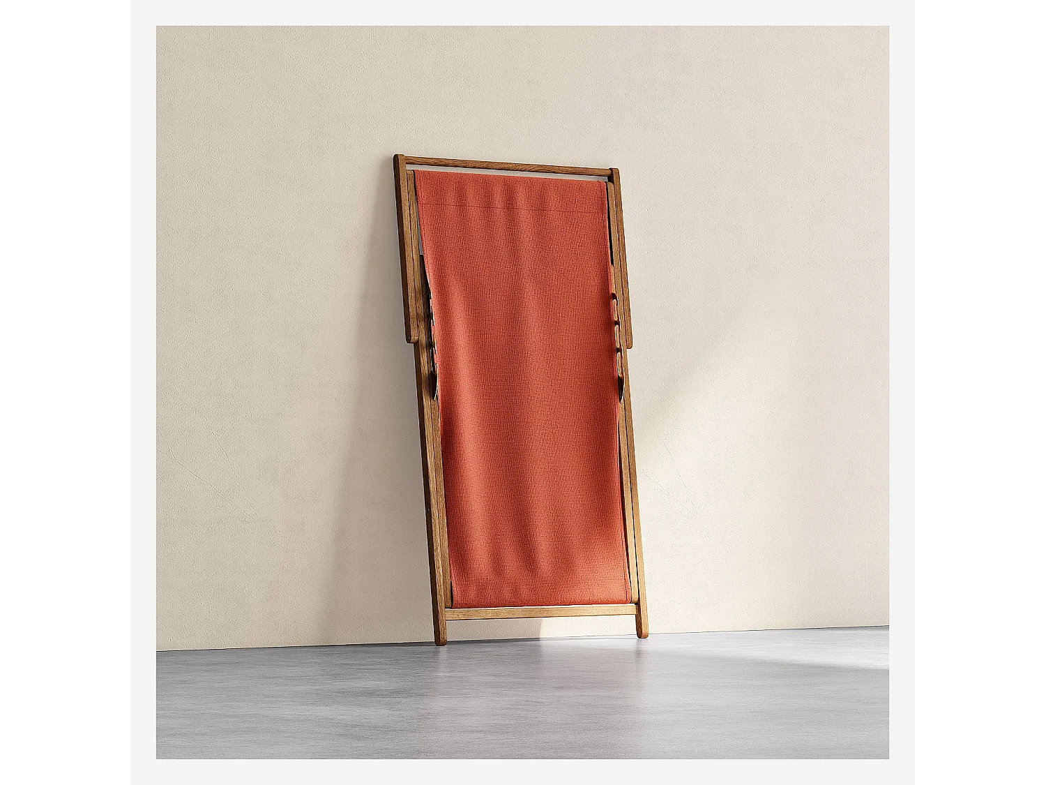 Habitat - Toile en coton pour chilienne - Orange brique (structure vendue séparément) - Maui
