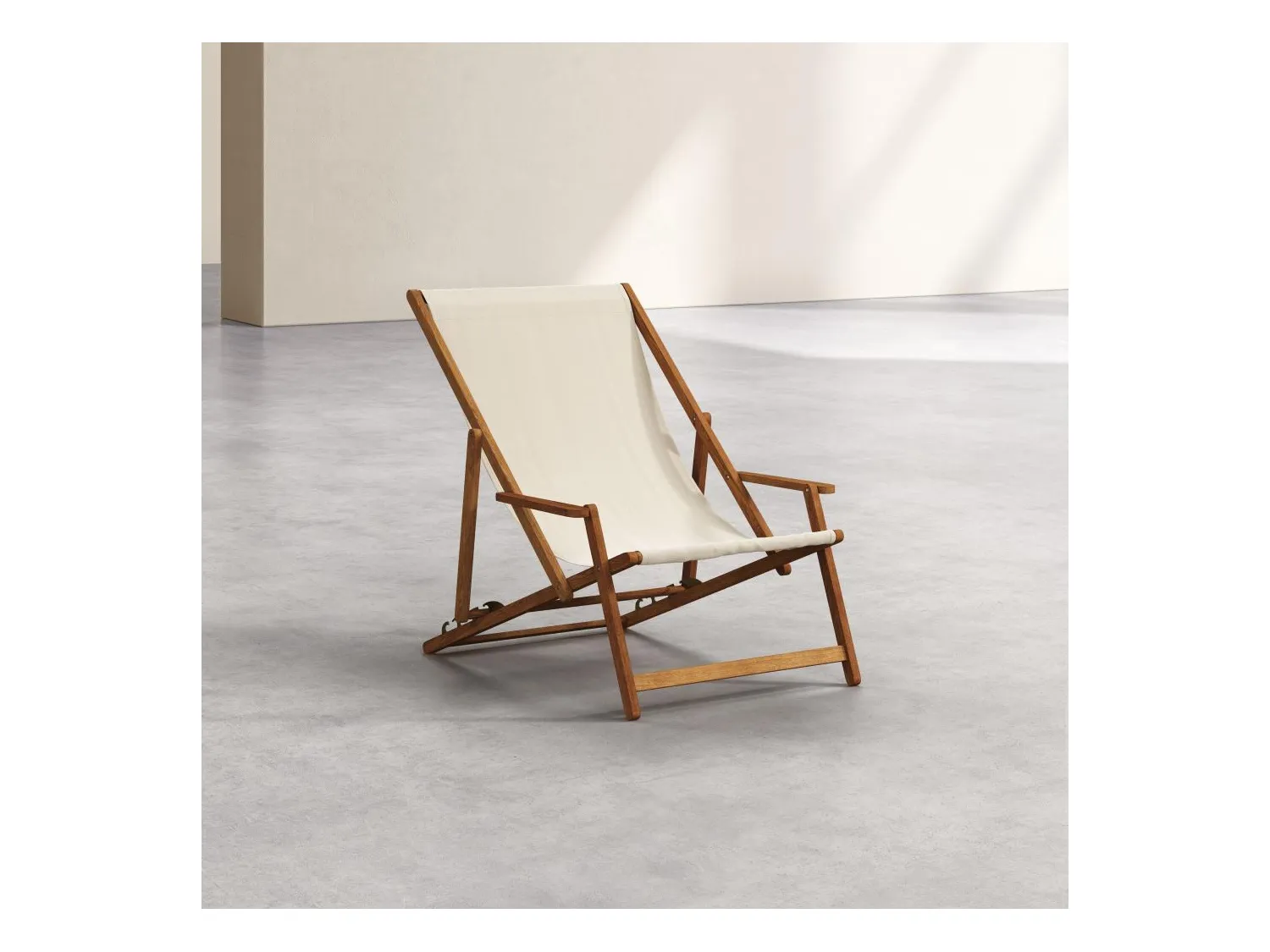 Habitat - Toile en coton pour chilienne - Ecru (structure vendue séparément) - Maui