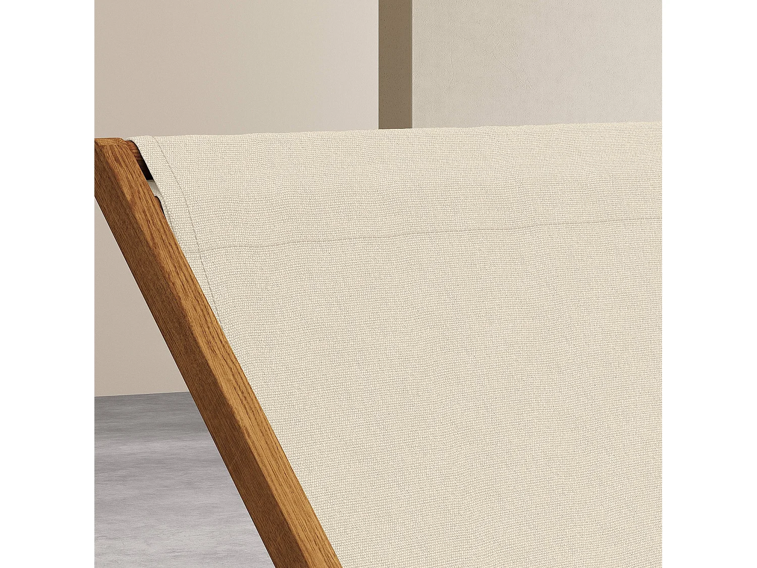 Habitat - Toile en coton pour chilienne - Ecru (structure vendue séparément) - Maui