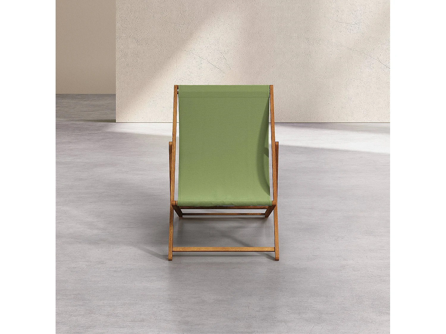 Habitat - Toile en coton pour chilienne - Vert olive (structure vendue séparément) - Maui