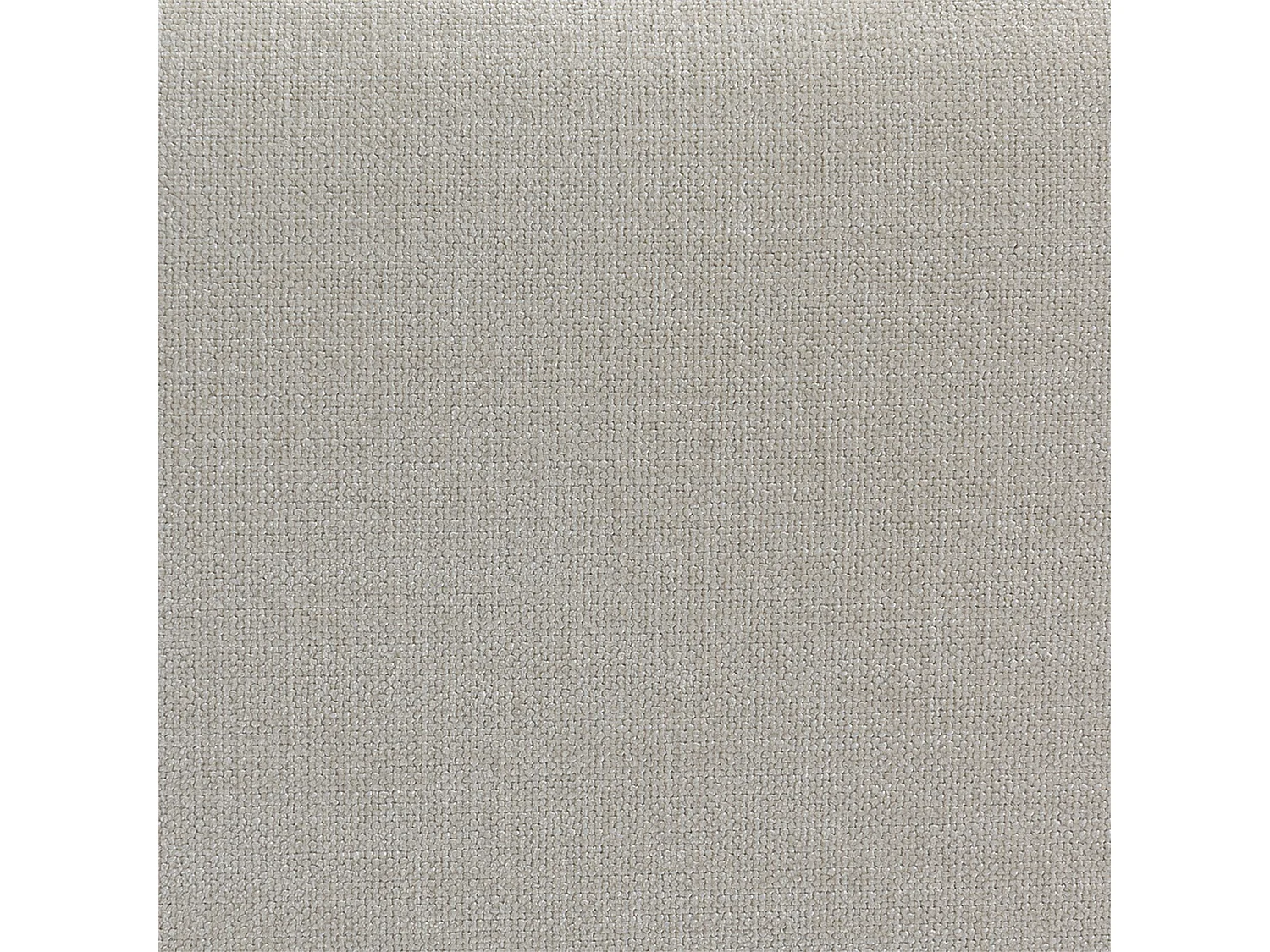 Grand canapé d'angle droit en tissu garni de plumes - Beige