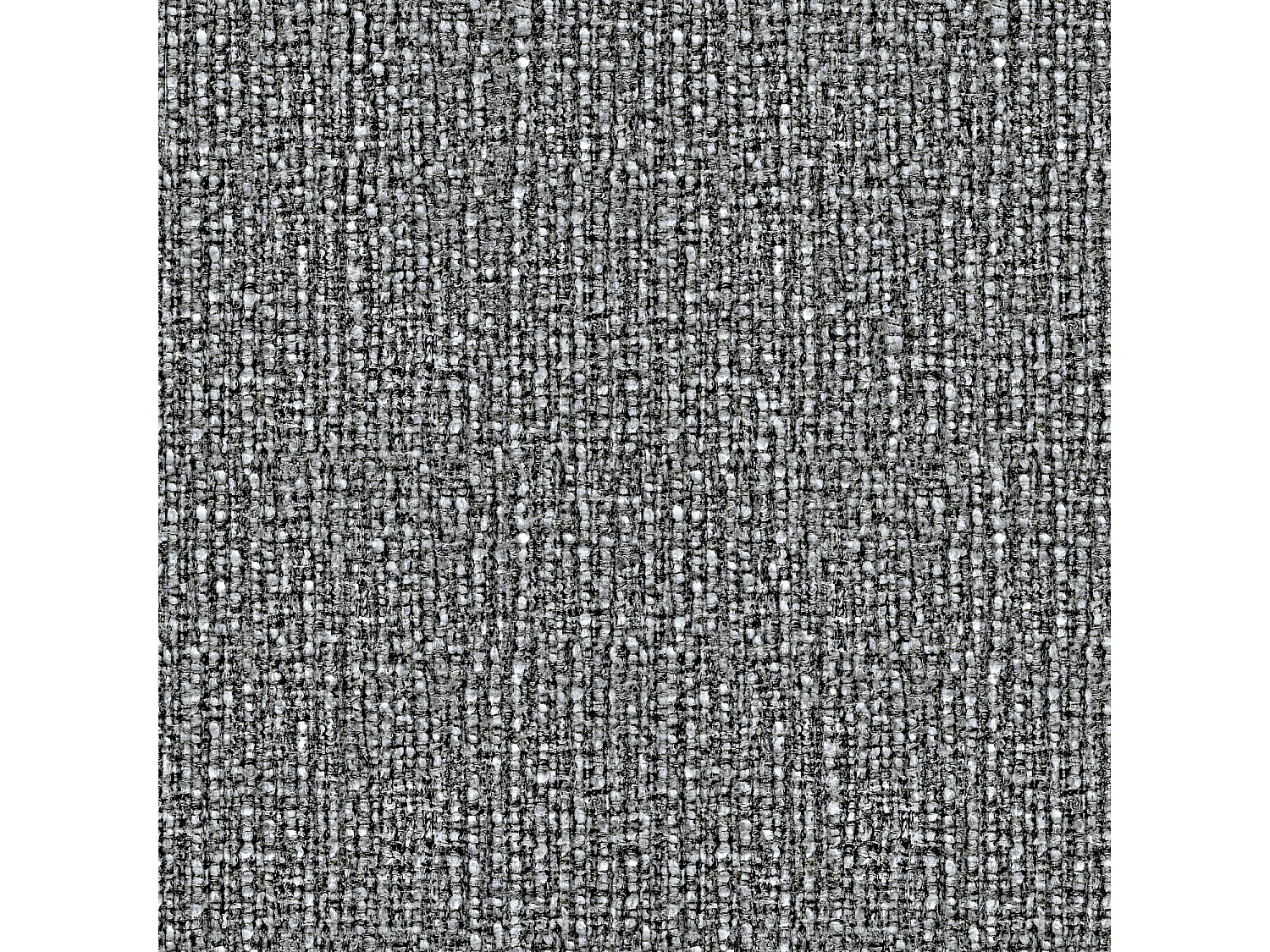 Lot de 2 chaises en tissu texturé - Gris chiné