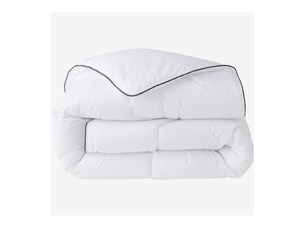 Habitat - Couette tempérée en synthétique - 300 g/m² - 140 x 200 cm - Souffle de lin