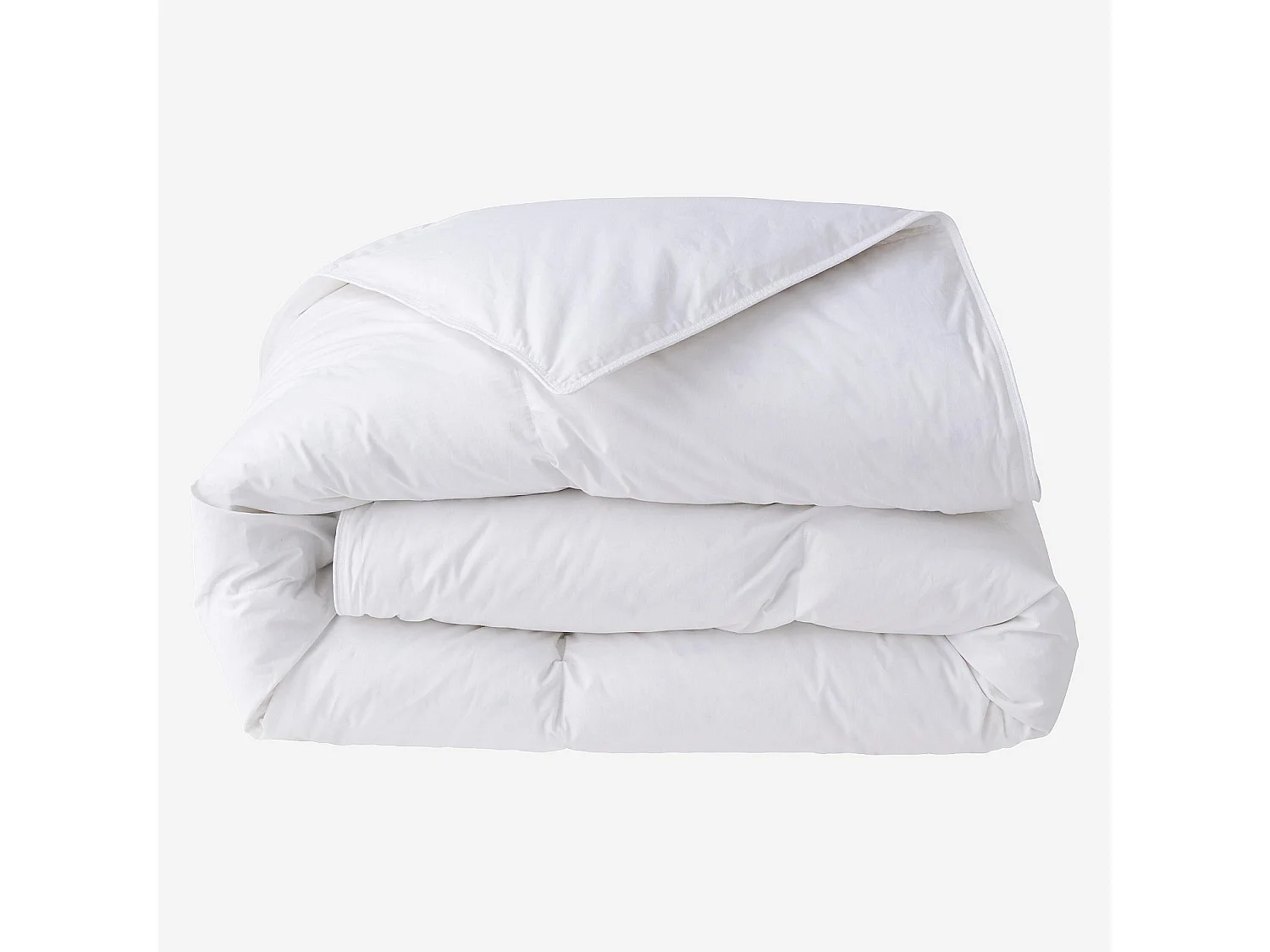 Couette tempérée en duvet et plumettes - 160 g/m² - 140 x 200 cm