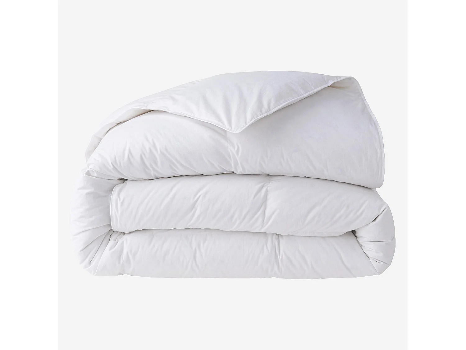 Habitat - Couette chaude en duvet et plumettes - 200 g/m² - 240 x 220 cm - Naturelle