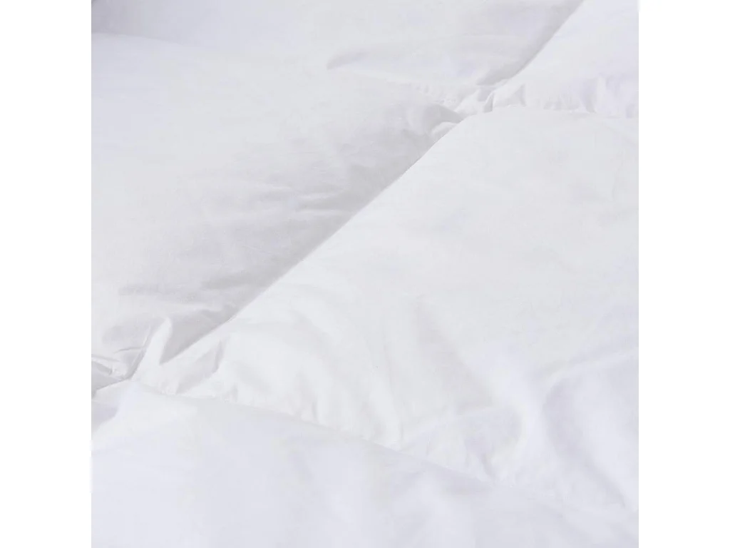 Habitat - Couette tempérée en duvet et plumettes - 160 g/m² - 260 x 240 cm - Naturelle