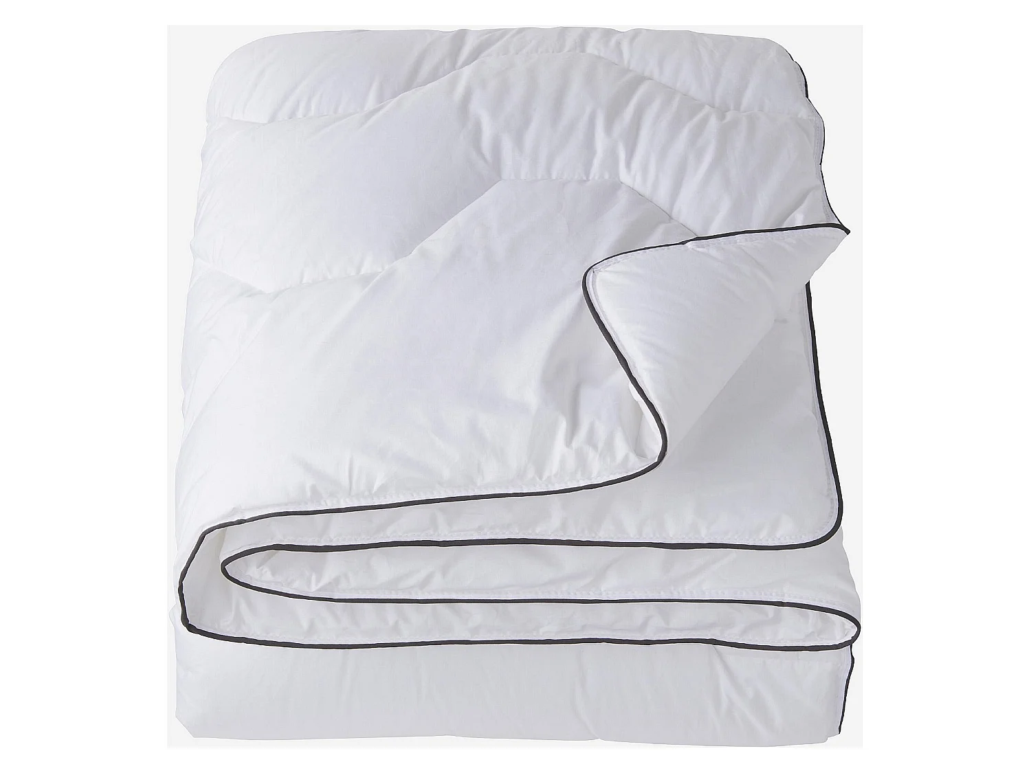 Habitat - Couette chaude en synthétique - 400 g/m² - 260 x 240 cm - Souffle de lin