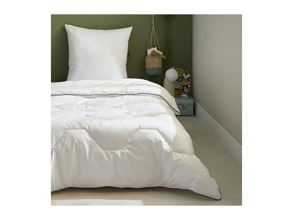 Habitat - Couette chaude en synthétique - 400 g/m² - 140 x 200 cm - Souffle de lin