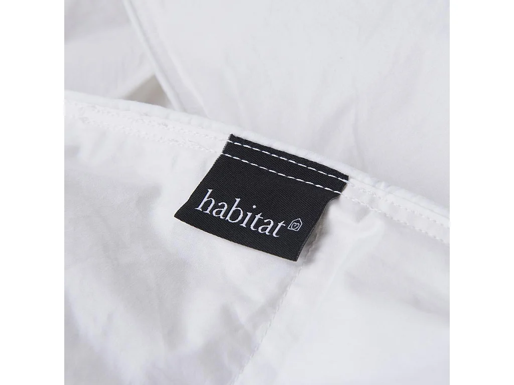 Habitat - Couette chaude en duvet et plumettes - 200 g/m² - 260 x 240 cm - Naturelle