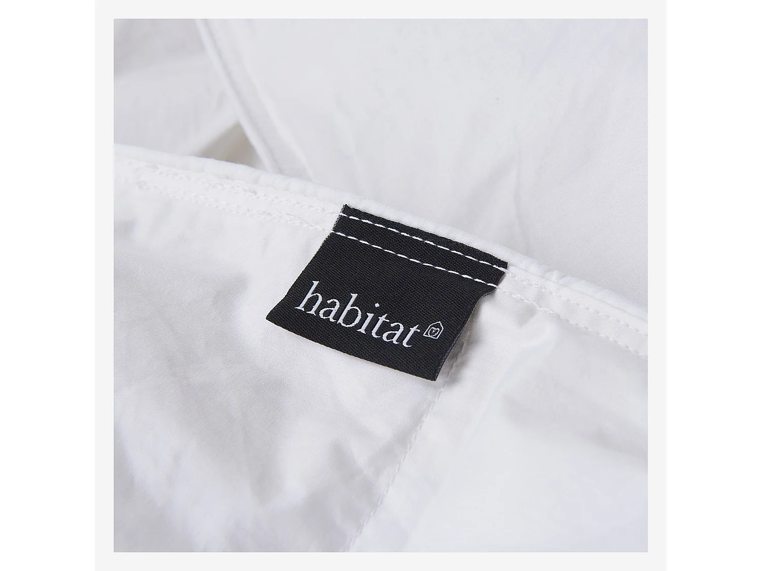 Habitat - Couette chaude en duvet et plumettes - 200 g/m² - 260 x 240 cm - Naturelle