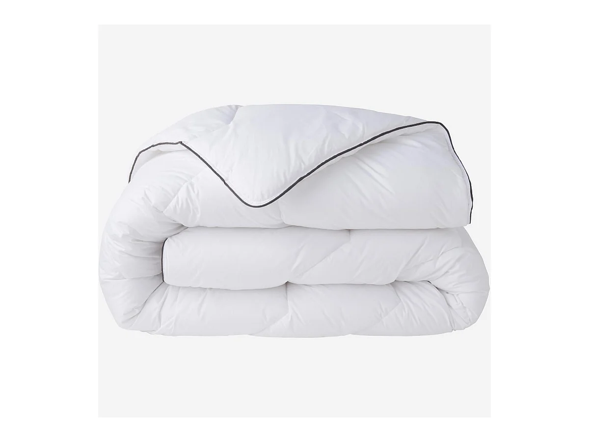 Habitat - Couette tempérée en synthétique - 300 g/m² - 240 x 220 cm - Souffle de lin