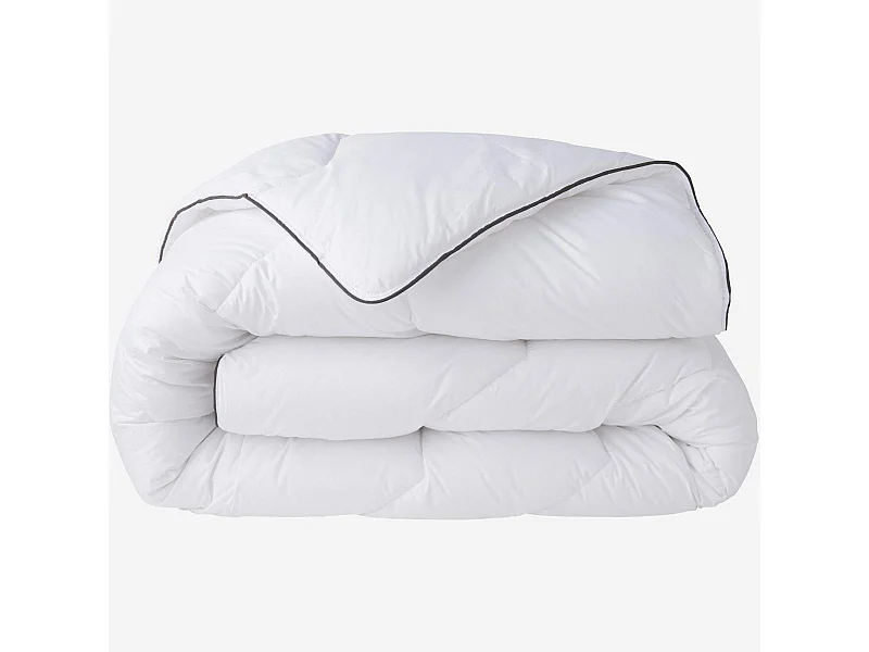 Habitat - Couette tempérée en synthétique - 300 g/m² - 260 x 240 cm - Souffle de lin