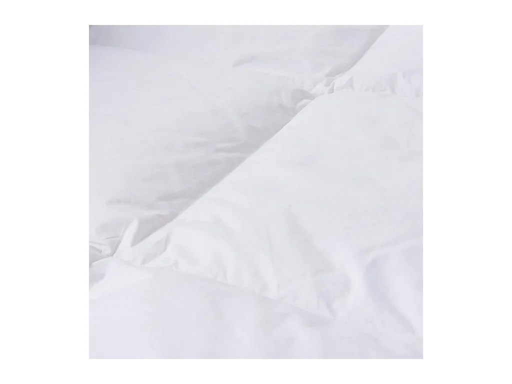 Habitat - Couette tempérée en duvet et plumettes - 160 g/m² - 240 x 220 cm - Naturelle