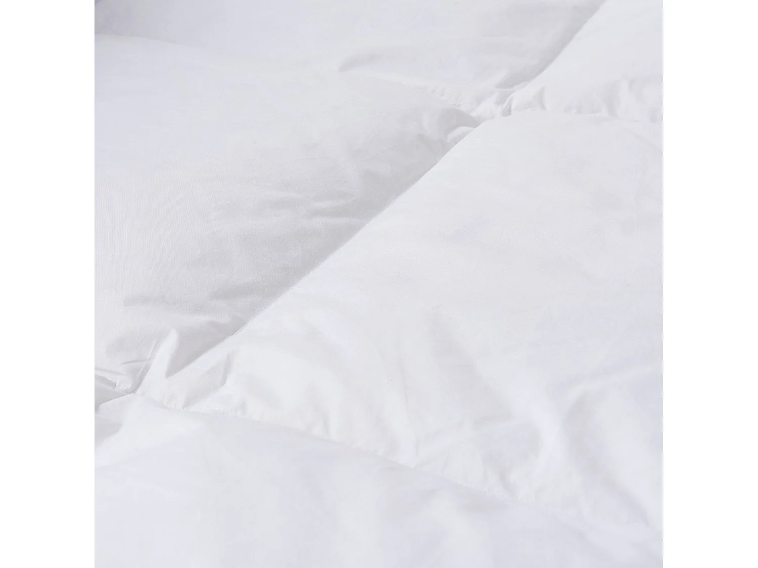 Couette tempérée en duvet et plumettes - 160 g/m² - 240 x 220 cm