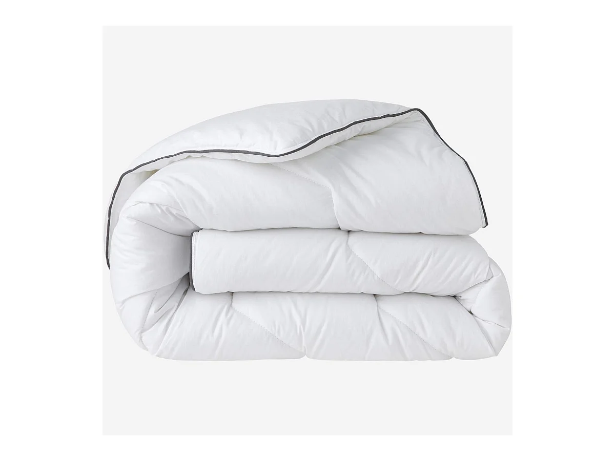 Habitat - Couette tempérée en synthétique - 300 g/m² - 200 x 200 cm - Souffle de lin